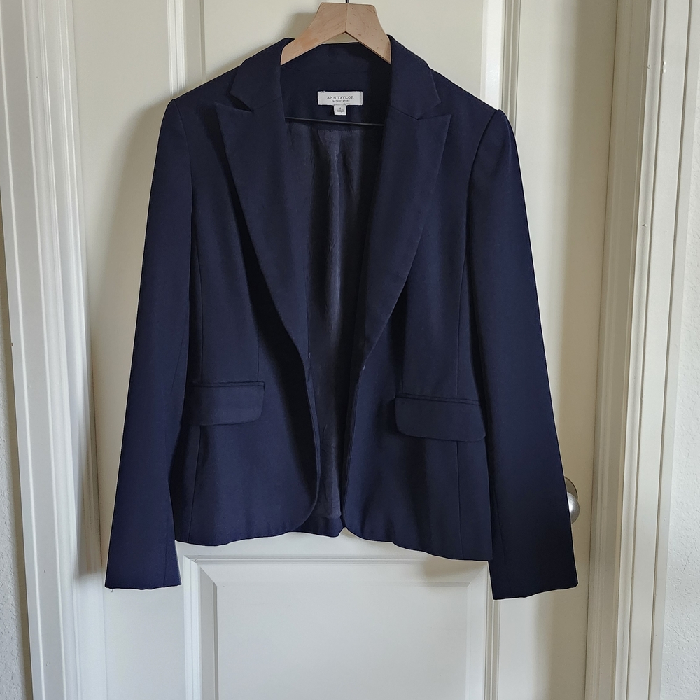 Ann Taylor Navy Women's Blazer